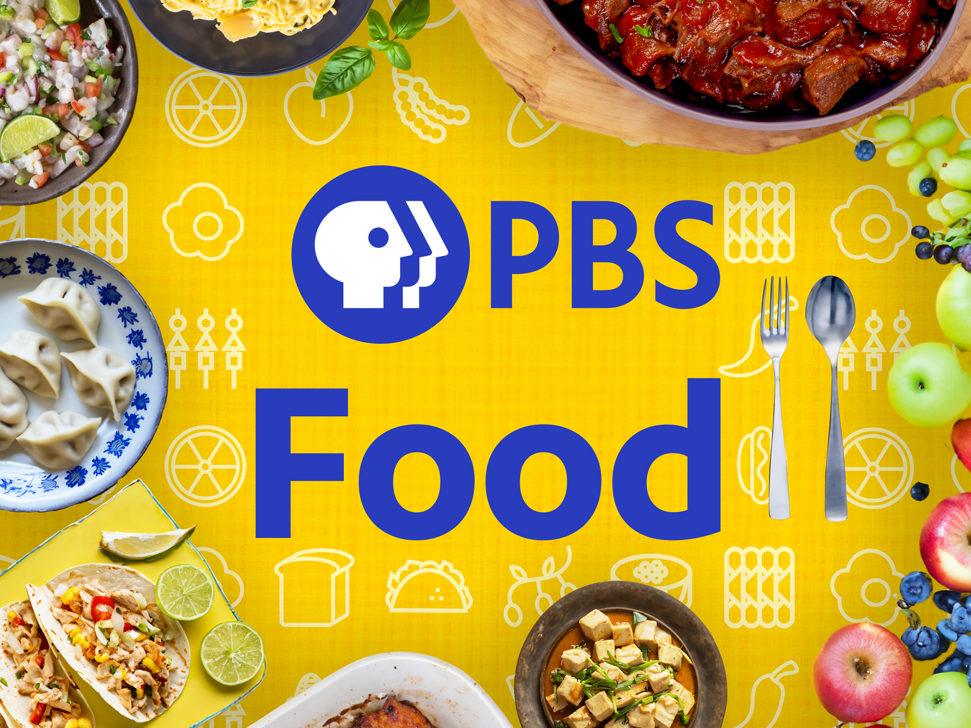 A graphic showing the PBS Food logo.