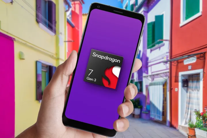 Teléfono con tecnología Qualcomm Snapdragon 7 Gen 3.