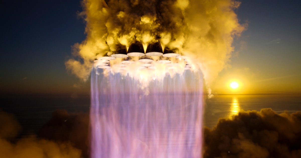 ویدئوی دراماتیک ۳۶۰ اسپیس ایکس از پرتاب Starship شما را در برج پرتاب قرار می دهد