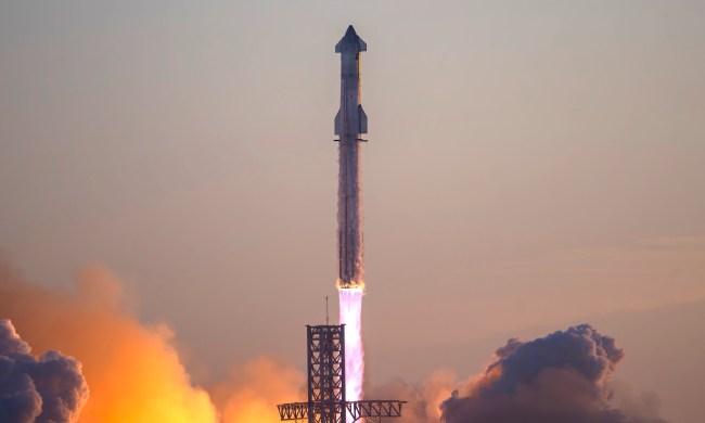 SpaceX's Starship rocket lifting off in November 2023.