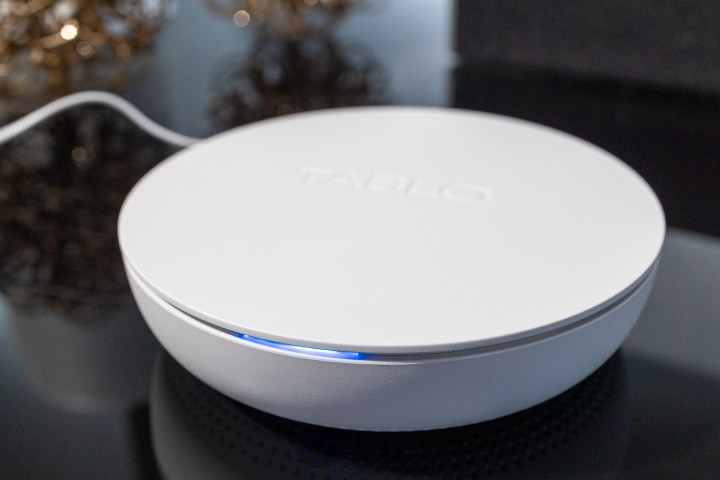 Tablo TV fourth-generation box with the LED lit.