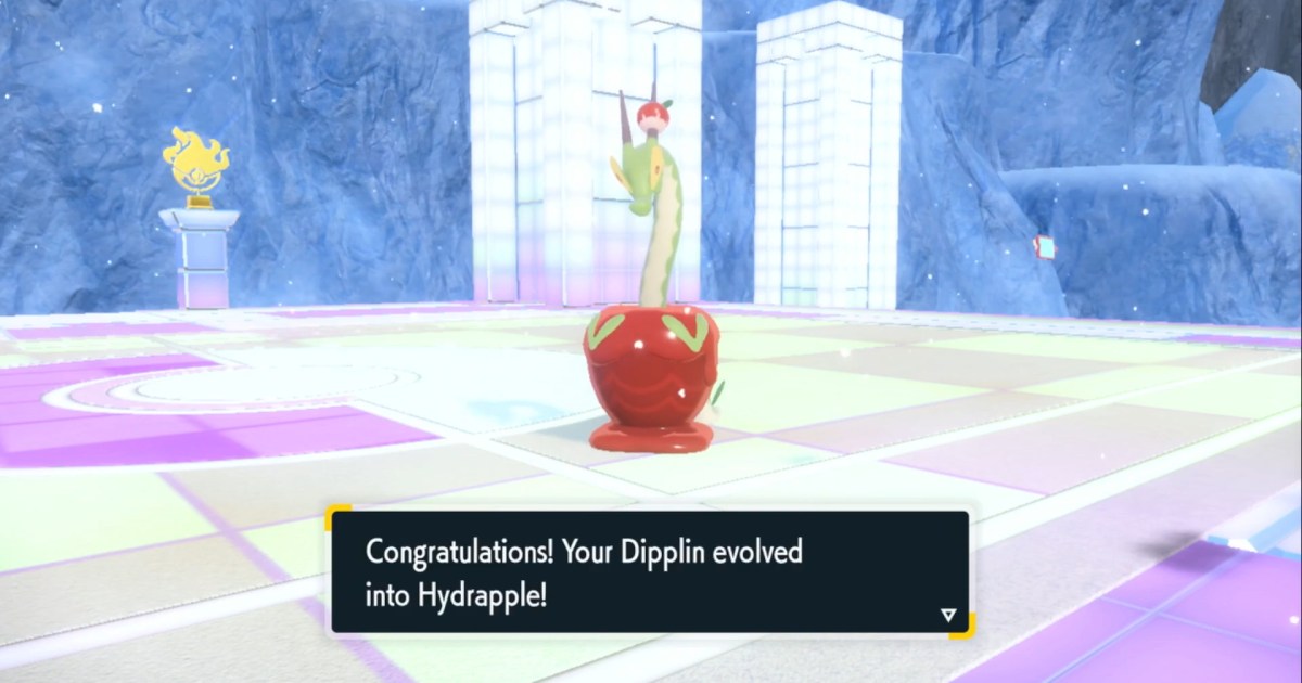 How you can evolve Dipplin in Pokémon Scarlet/Violet: The Indigo Disk