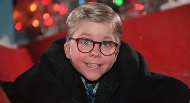 Peter Billingsley en "Un cuento de Navidad".