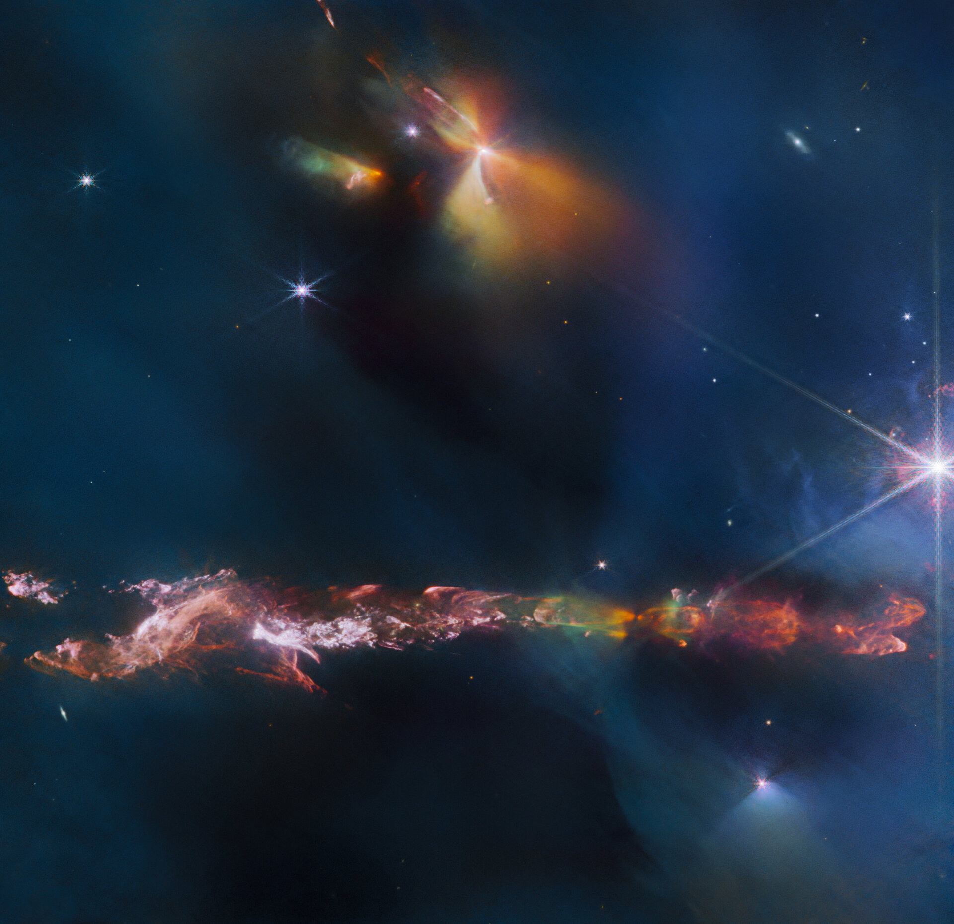 James Webb captures dramatic image of newborn star - Vimarsana News