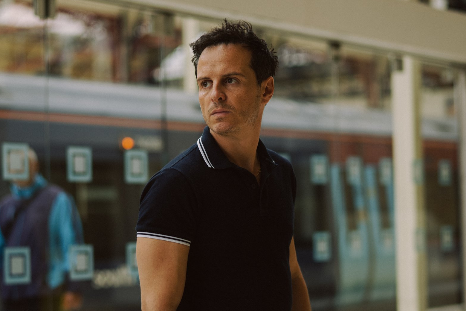 Andrew Scott stands half-turned in All of Us Strangers.