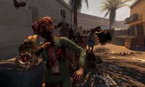 A zombie attacks the player in Arizona Sunshine 2.
