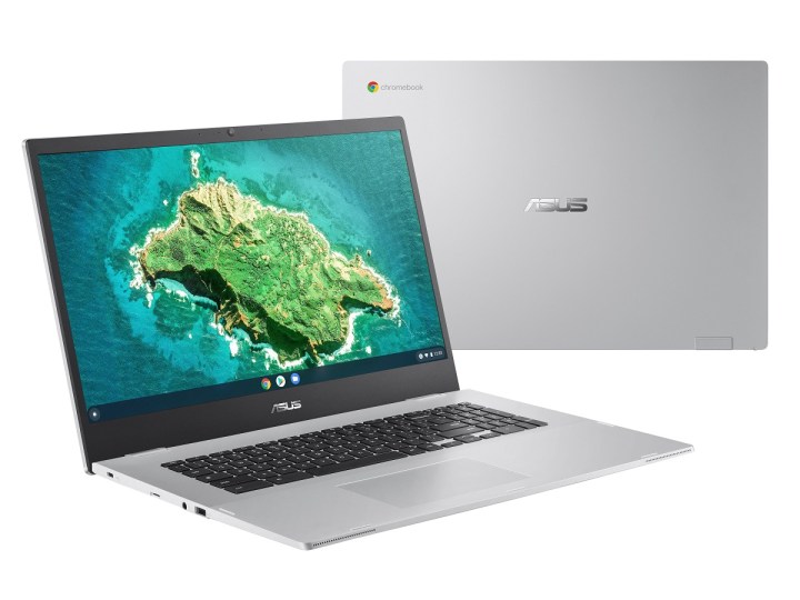 The Asus CX17000CK Chromebook on a white background.