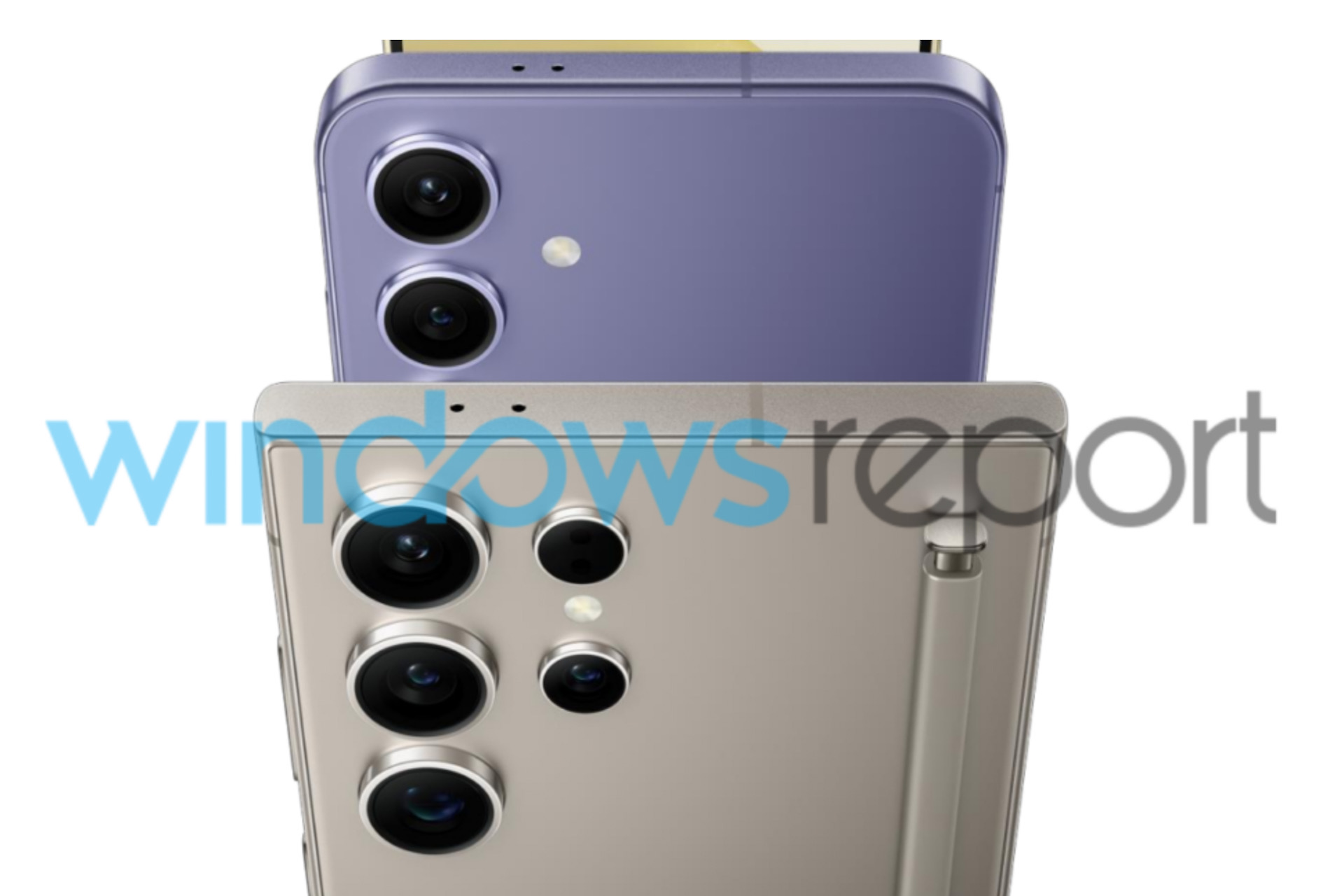 Samsung Galaxy S24 Ultra: Exclusive colors in official renders for the  first time, hands-on images show switched-on display -   News