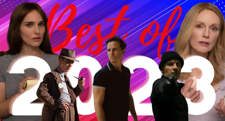 A superimposed header graphic for the Best Movies of 2023 article.