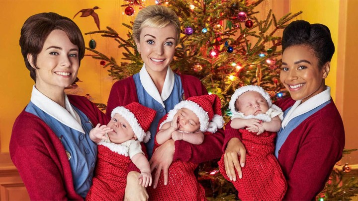 The cast of Call the Midwife.