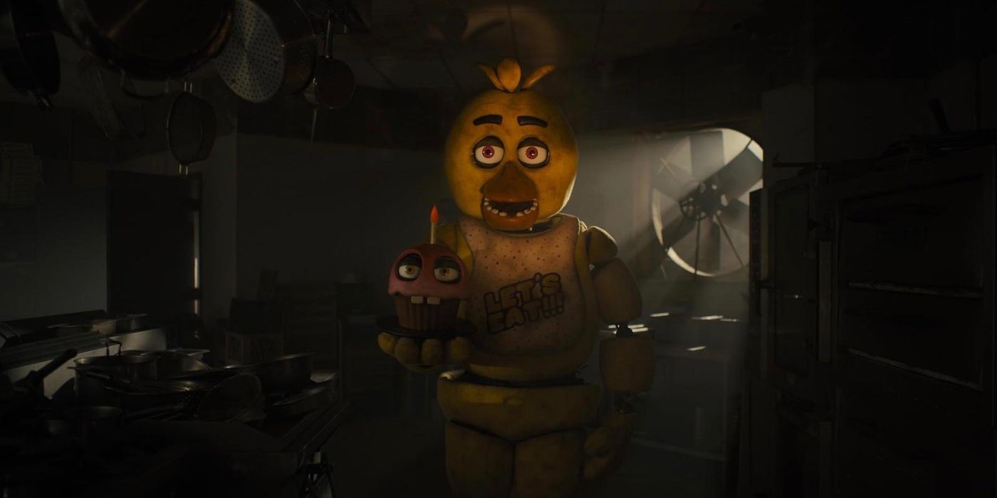 Chica the Chicken in Five Nights at Freddys