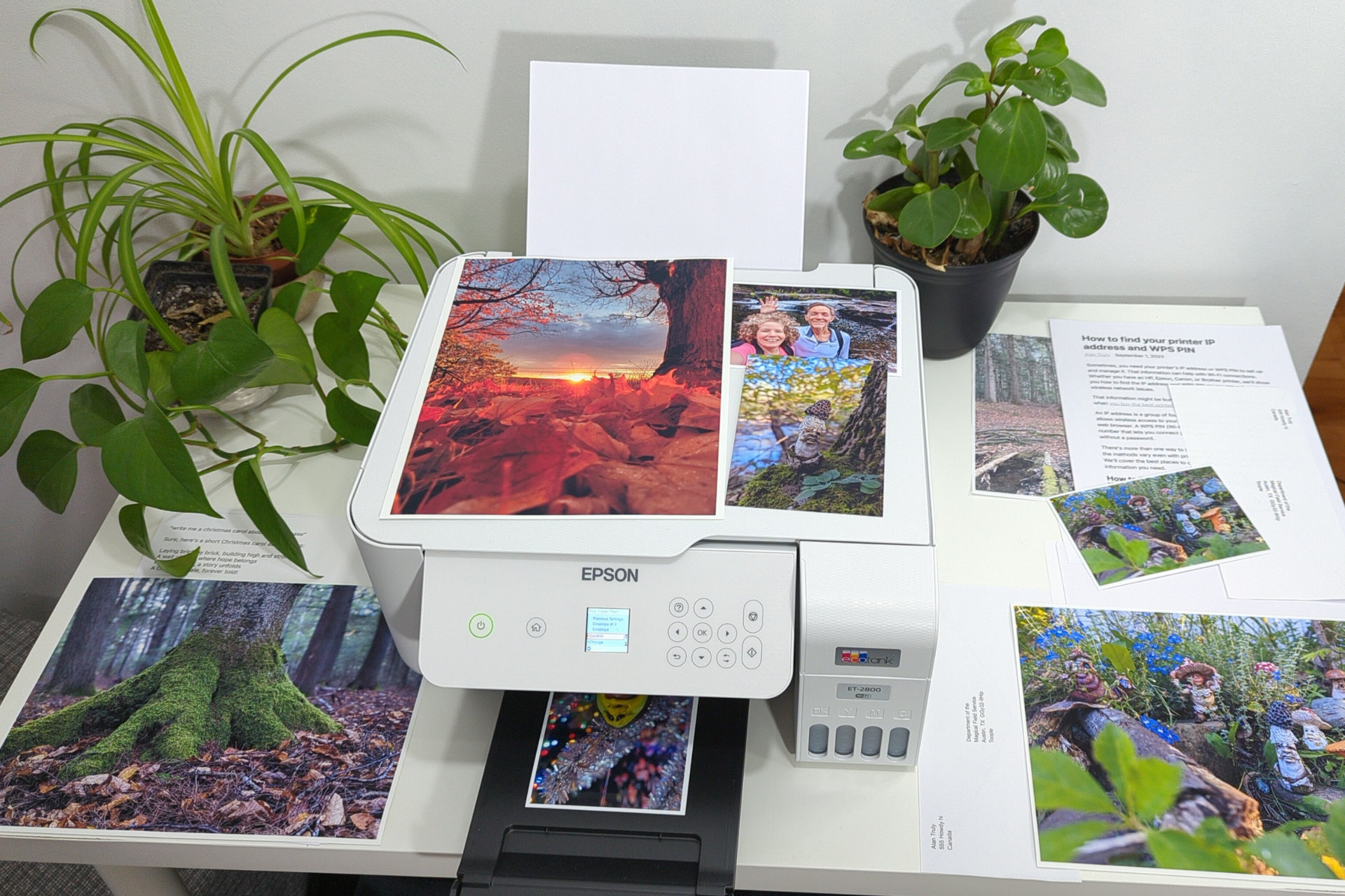Epson EcoTank ET-2800 can print for up to two years with the included ink.