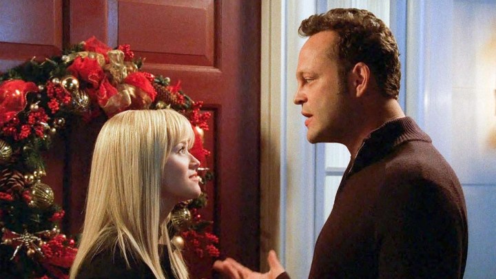 Reese Witherspoon and Vince Vaughn in Four Christmases.