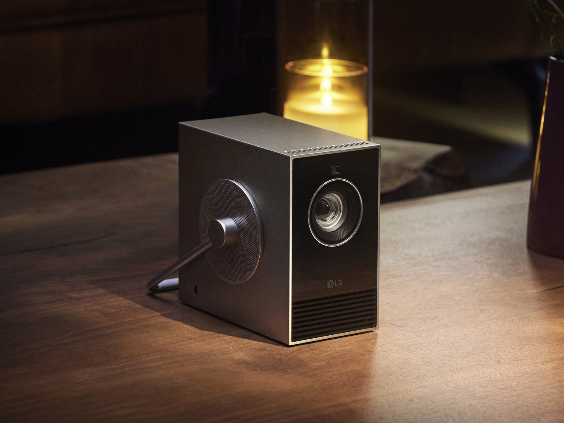 LG's CineBeam Qube projector doubles as an actual art piece - Vimarsana News