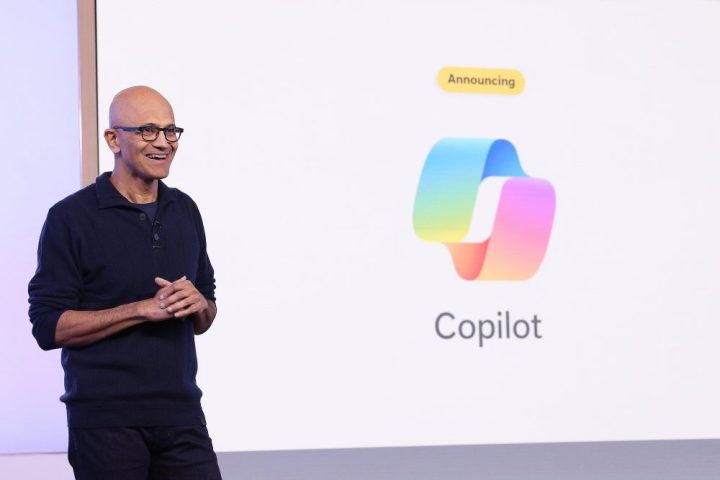 Microsoft CEO Satya Nadella announces updates to the company's Copilot artificial intelligence (AI) tool.