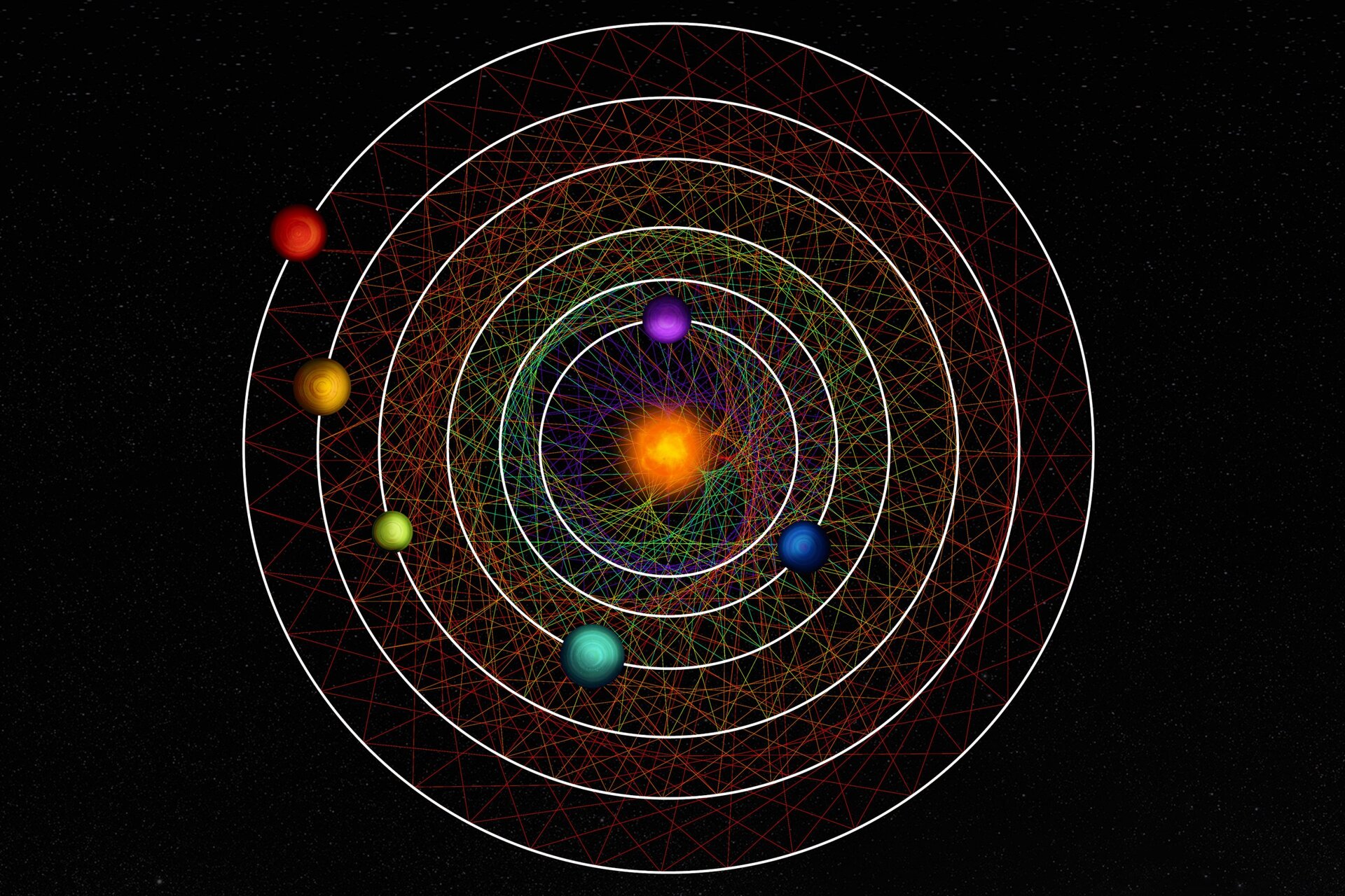 Unique star system with six planets in geometric formation - Vimarsana News