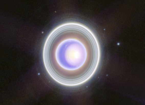James Webb captures a unique view of Uranus's ring system - Vimarsana News