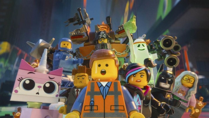 Los personajes principales de The Lego Movie.