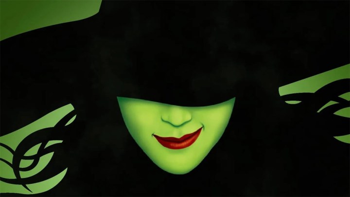 Elphaba Thropp in Wicked's official poster.