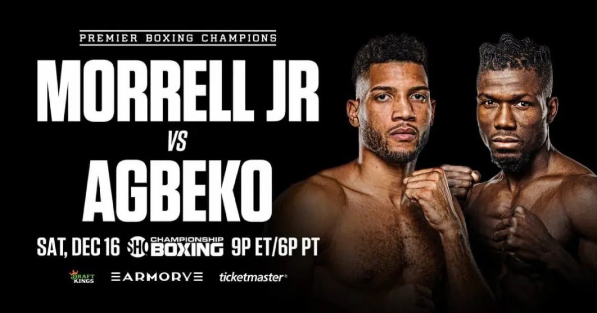 How one can watch David Morrell vs. Sena Agbeko without spending a dime — the final Showtime boxing occasion