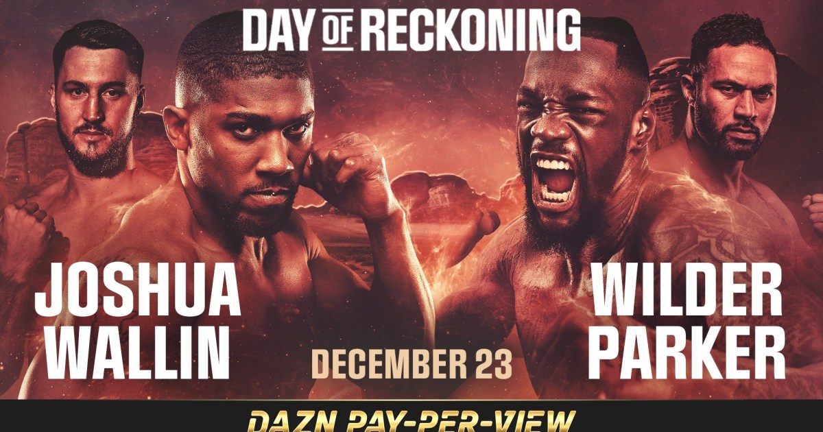 What time is the Deontay Wilder struggle tonight? Full schedule
