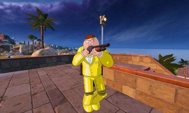 Peter Griffin enemy in Fortnite.