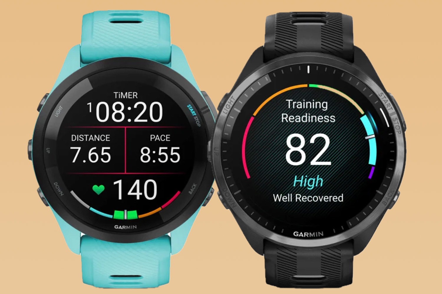 Garmin Adds AMOLED Displays to Forerunner 265 and 965