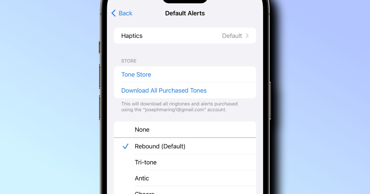 iOS 17: Cómo cambiar el sonido de notificación predeterminado de tu iPhone