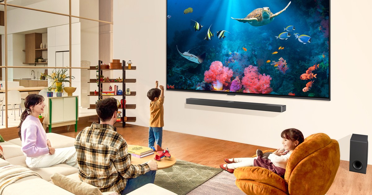 سری تلویزیون‌های QNED 2024 ال‌جی به هوش مصنوعی تا ۹۸ اینچ متکی است.