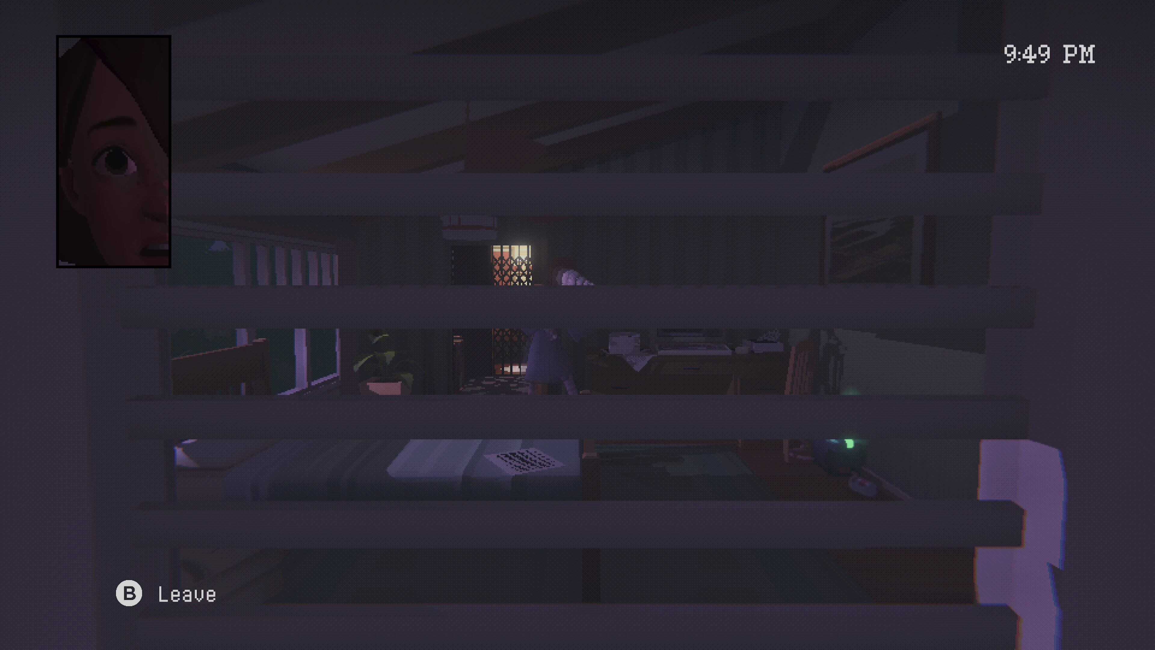 In Homebody, the player hides in a closet from a killer that's stalking them.