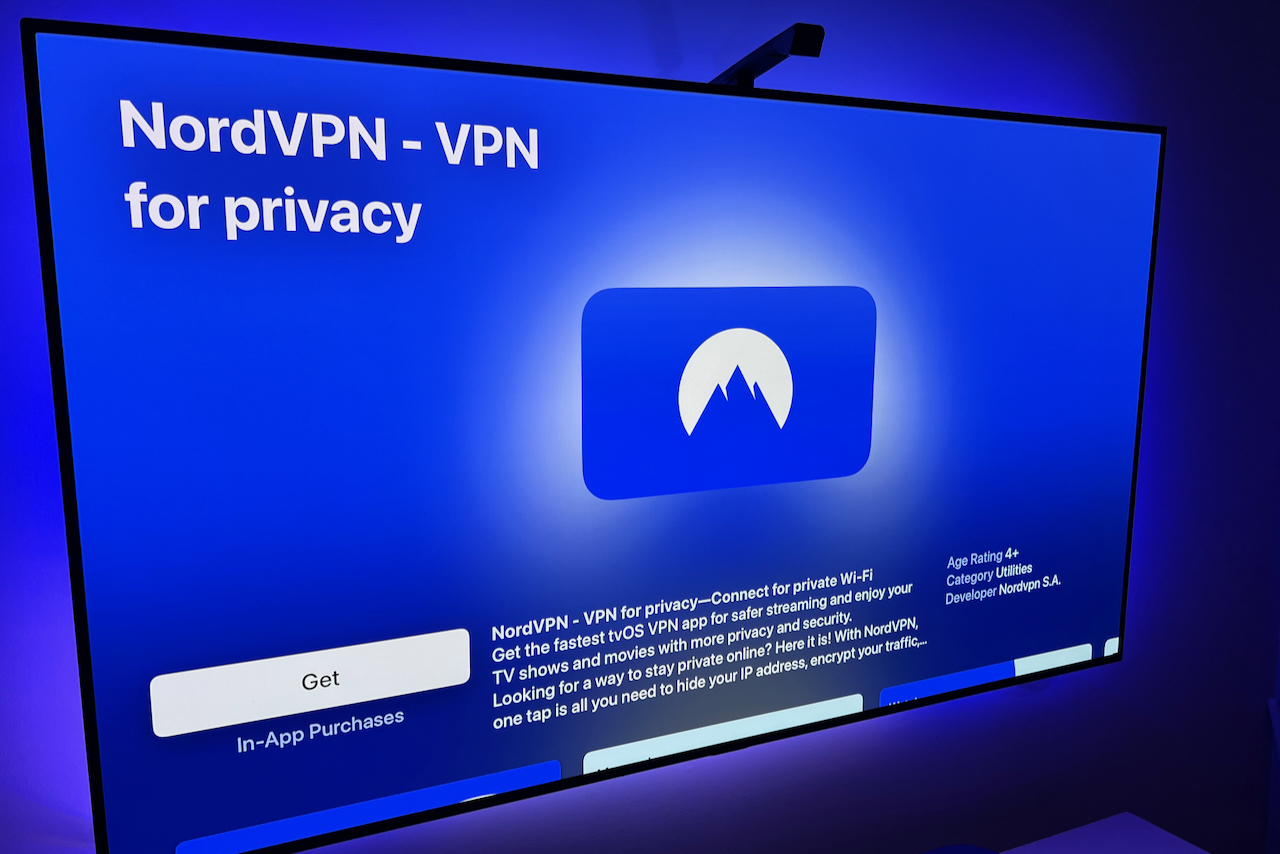 NordVPN برای Apple TV.