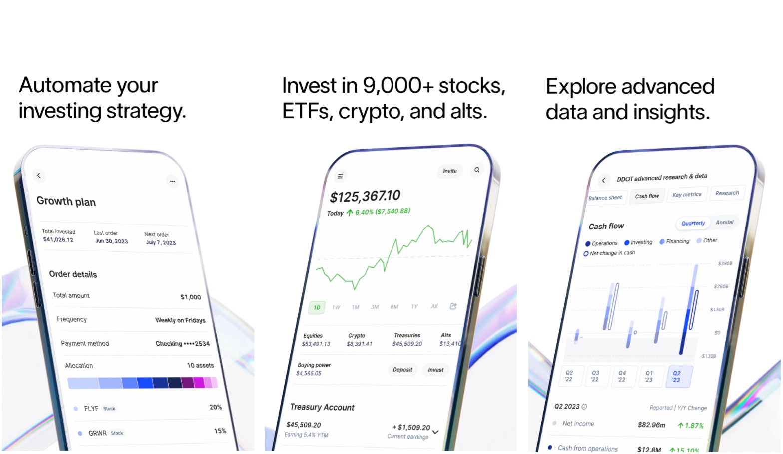 Public stock trading app. 