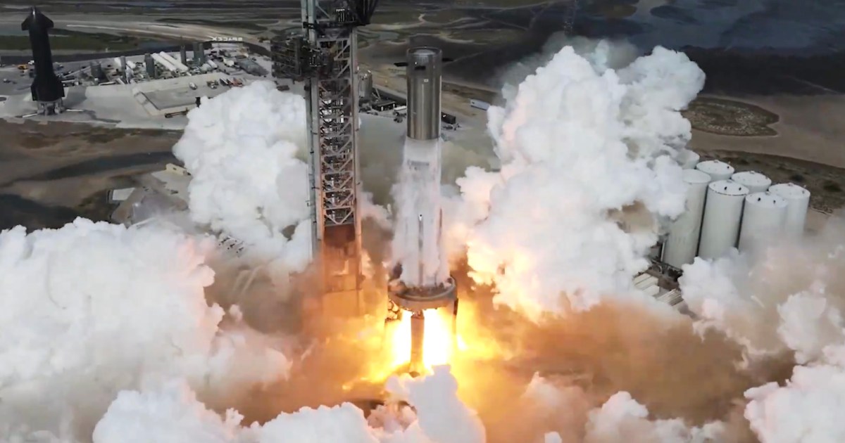 SpaceX finaliza 2023 con espectacular prueba de cohete Super Heavy