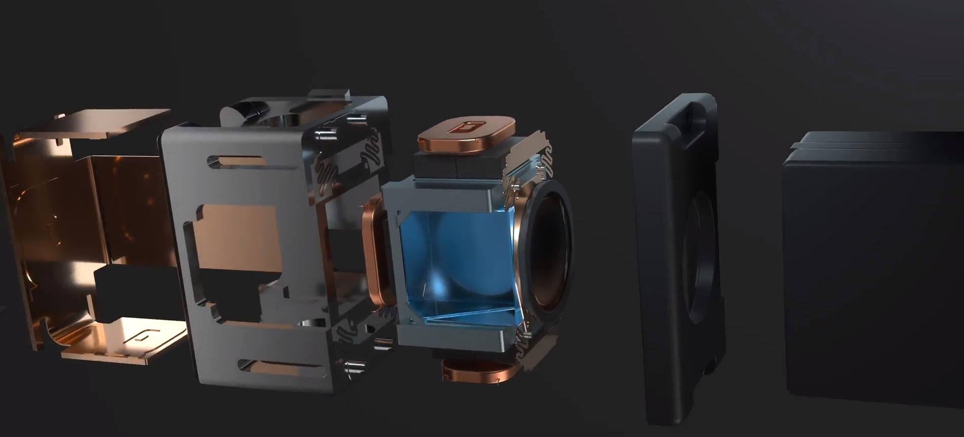 Tecno liquid lens for smartphone zoom camera.