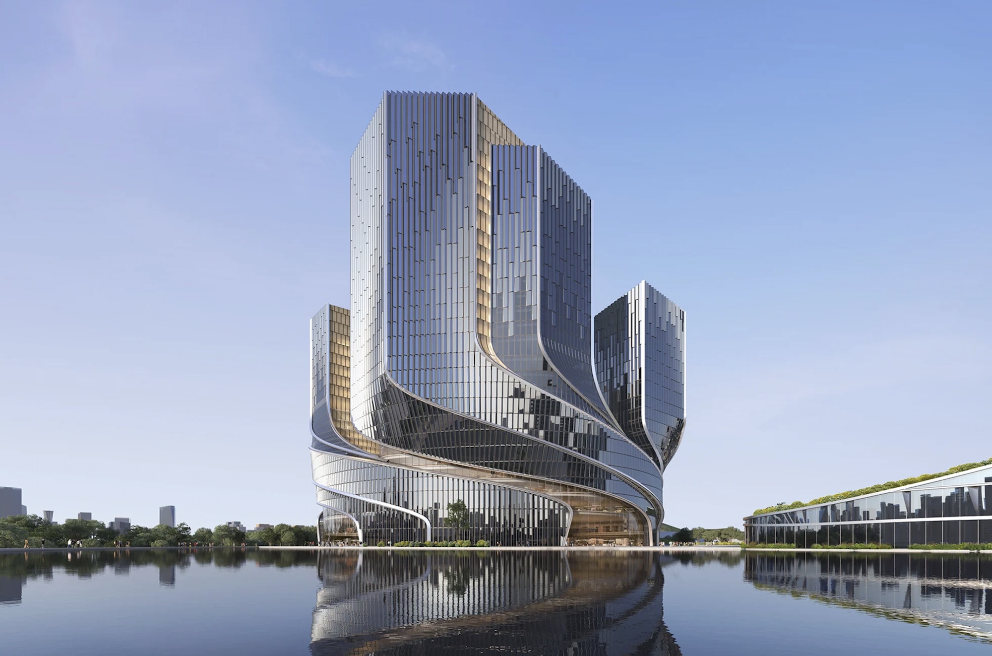 check out the design of tencents flashy new headquarters tencent hq 1