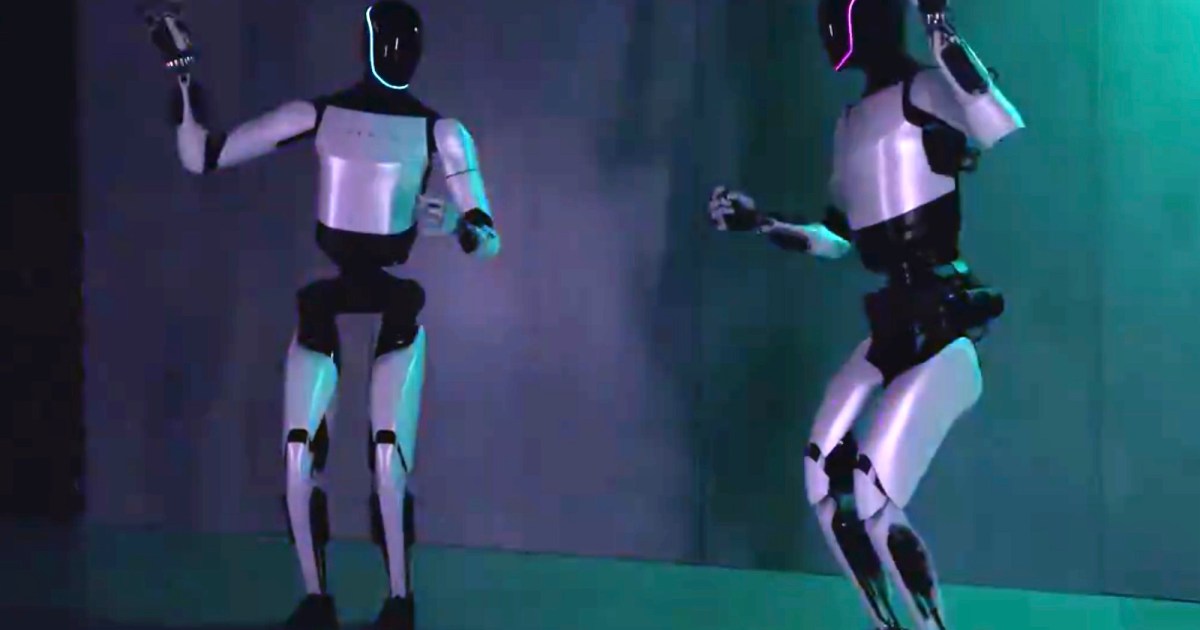 ربات انسان نما Optimus تسلا اکنون می تواند مانند ایلان ماسک برقصد