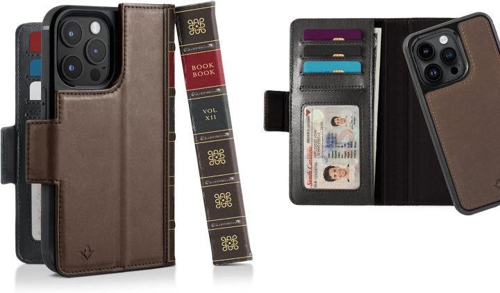 Twelve South BookBook case for the iPhone 15 Pro