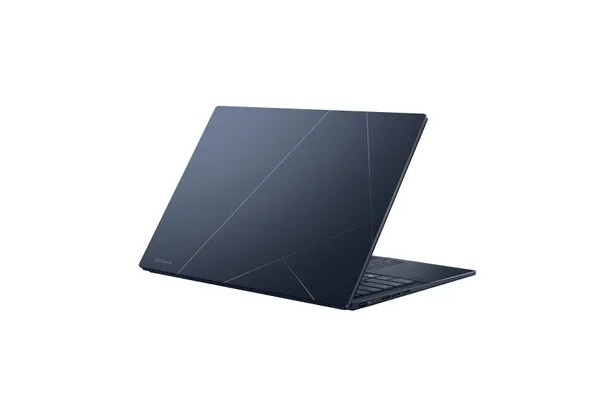 A rendering of the Zenbook 14 OLED on a white background.