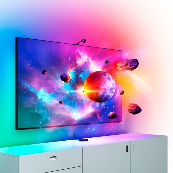 Sync colors from your television screen onto this gradient LED light strip.
