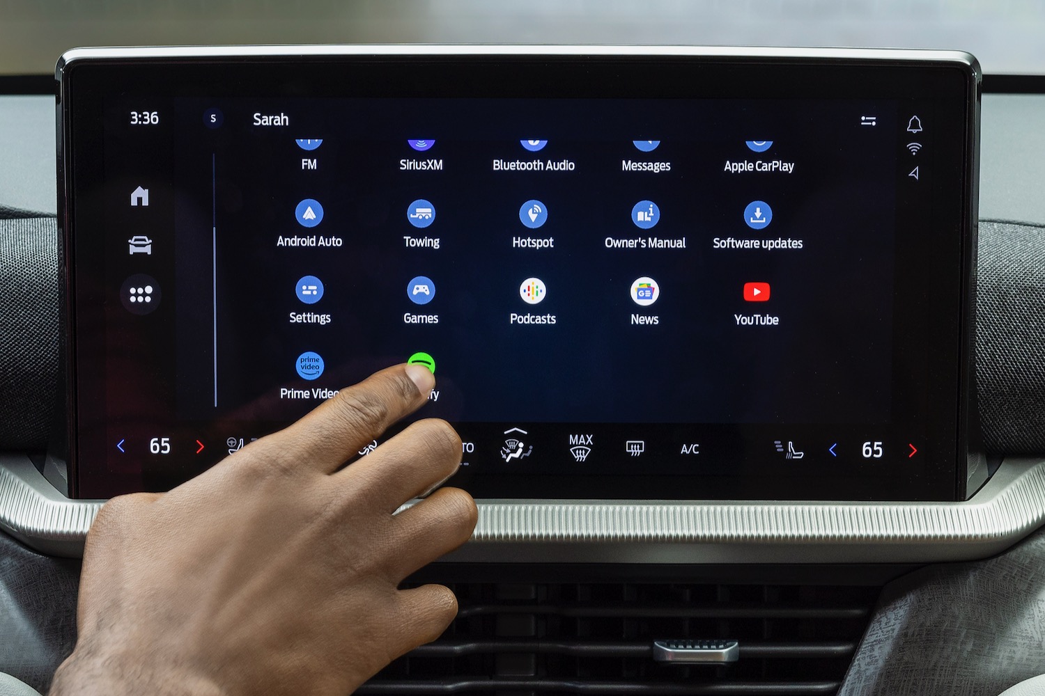 Появились автомобильные экраны «Голиаф», и новое программное обеспечение Ford в полной мере использует их преимущества.
