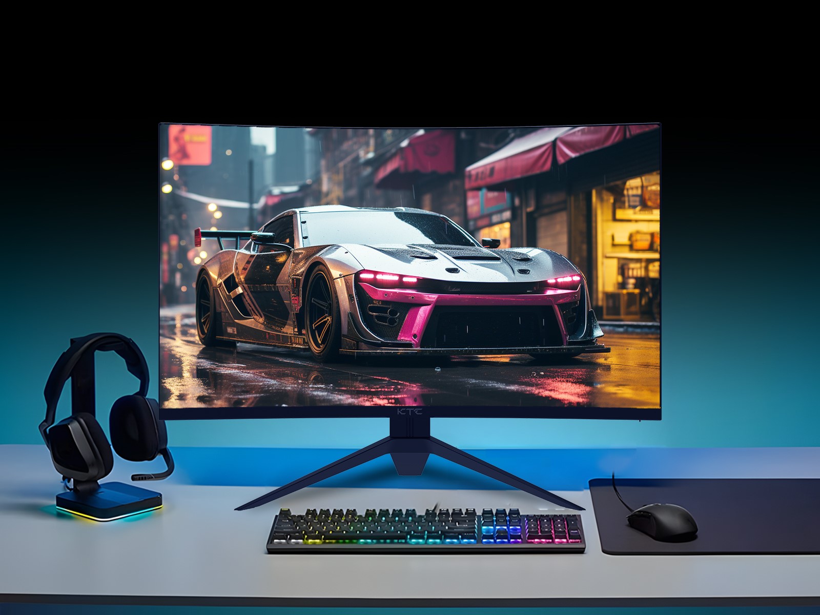 This KTC 165Hz 1440P 32-inch curved monitor is beautiful, and you can win it
