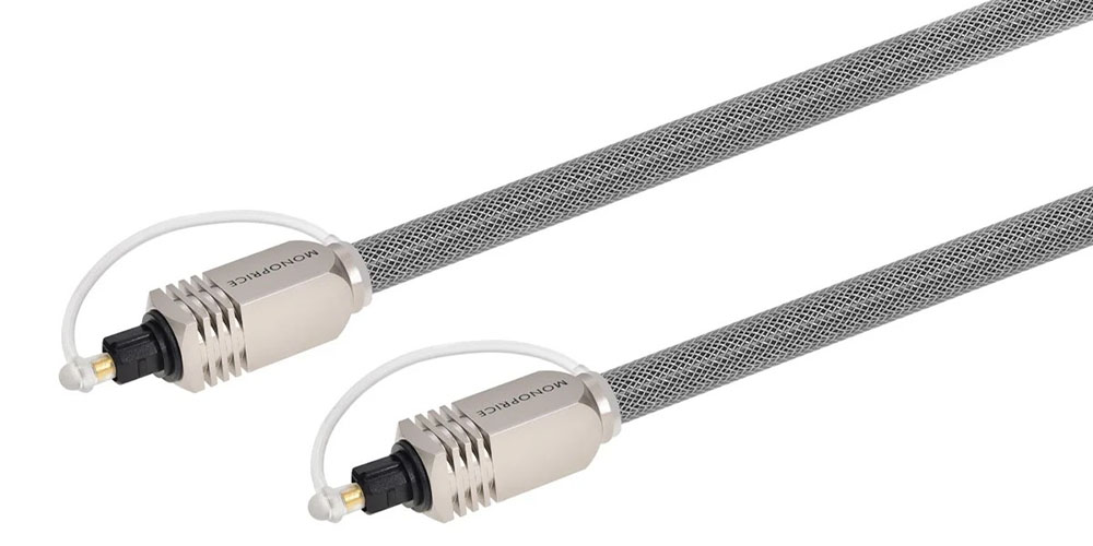 15FT Premium Digital Audio Optical Optic Fiber Cable Toslink SPDIF Cord 15  ft HD