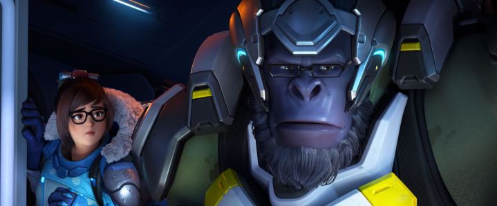 Mei and Winston are sad in Overwatch 2.