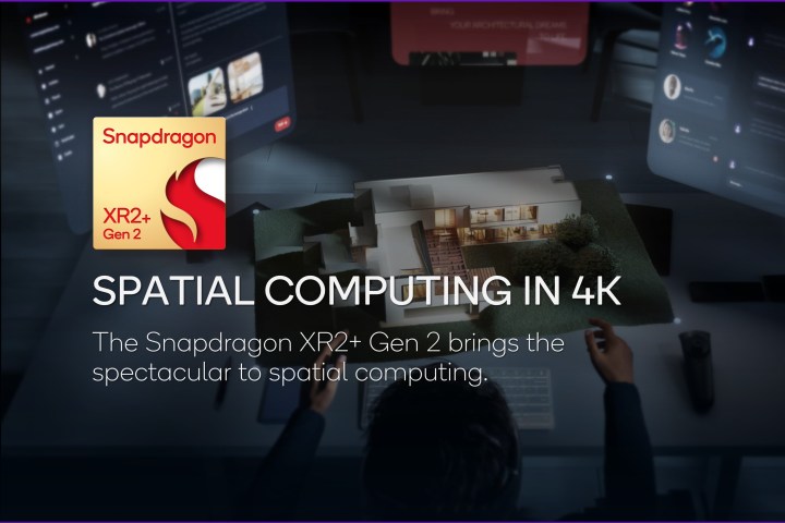 Snapdragon XR2+ Gen 2 is designed for spatial computing.