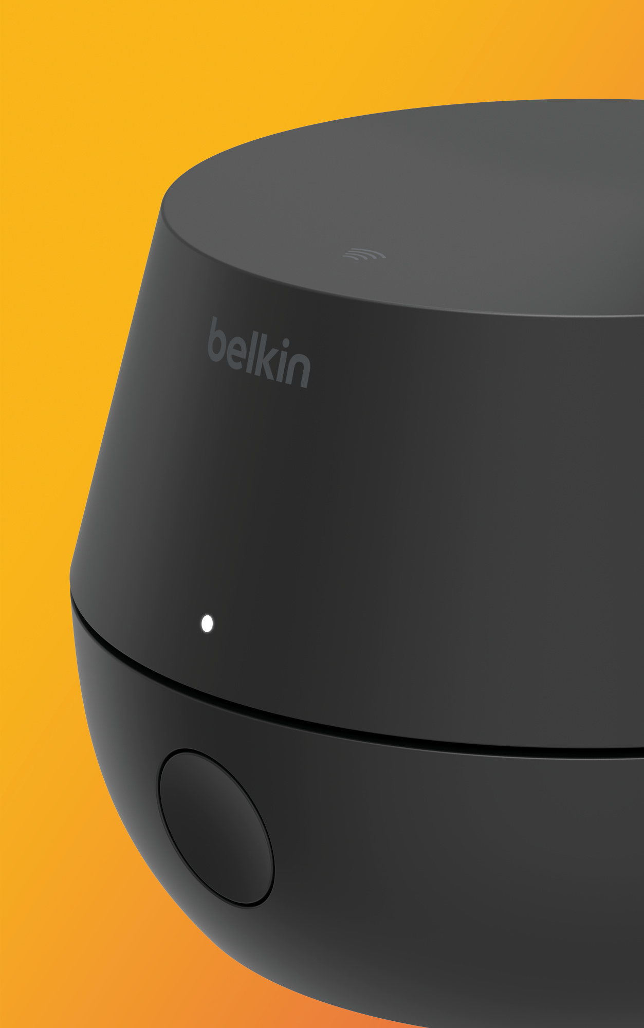 The Belkin Auto-Tracking Stand Pro's base unit.