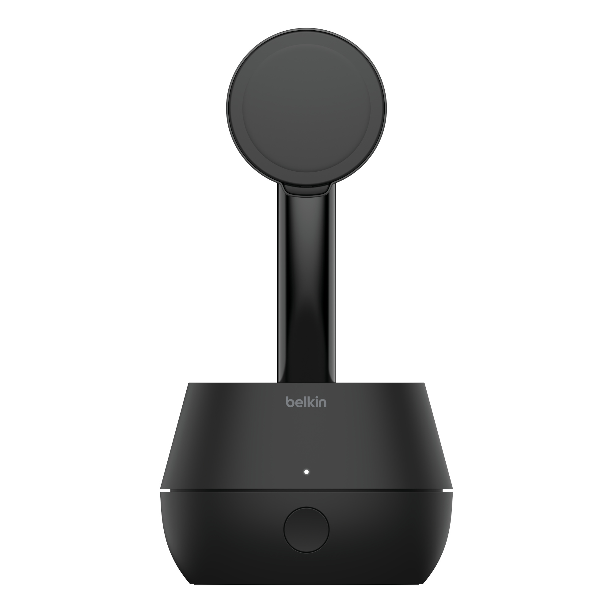 A front view of the Belkin Auto-Tracking Stand Pro.