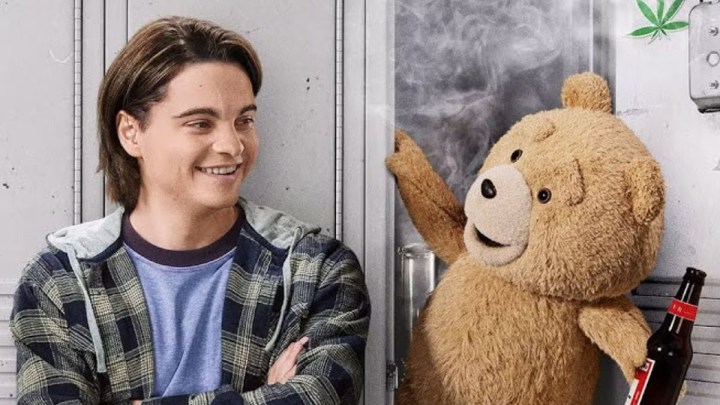 Max Burkholder and Ted in Ted.