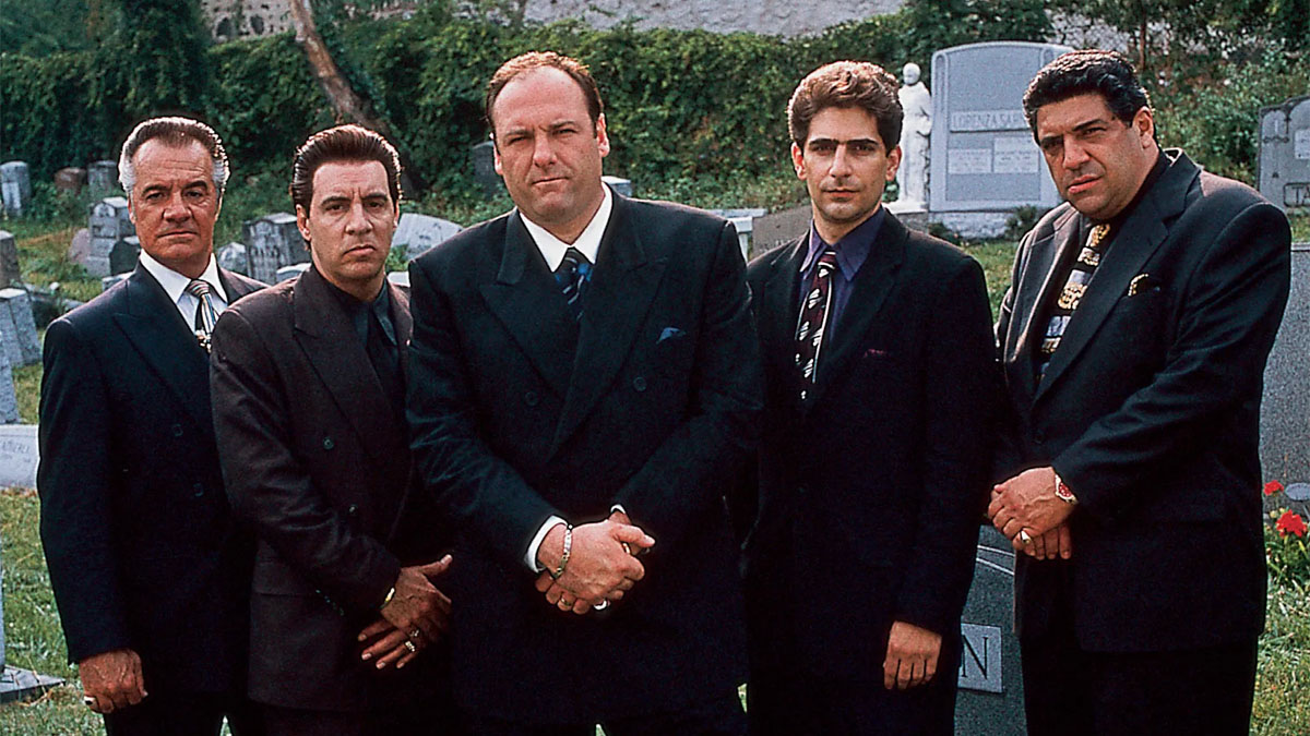 The cast of The Sopranos.