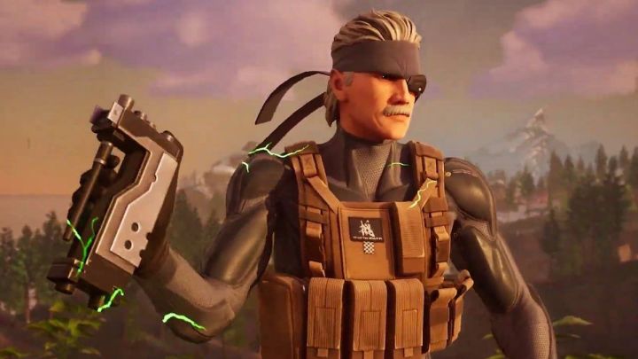 Snake from Metal Gear Solid in Fornite.