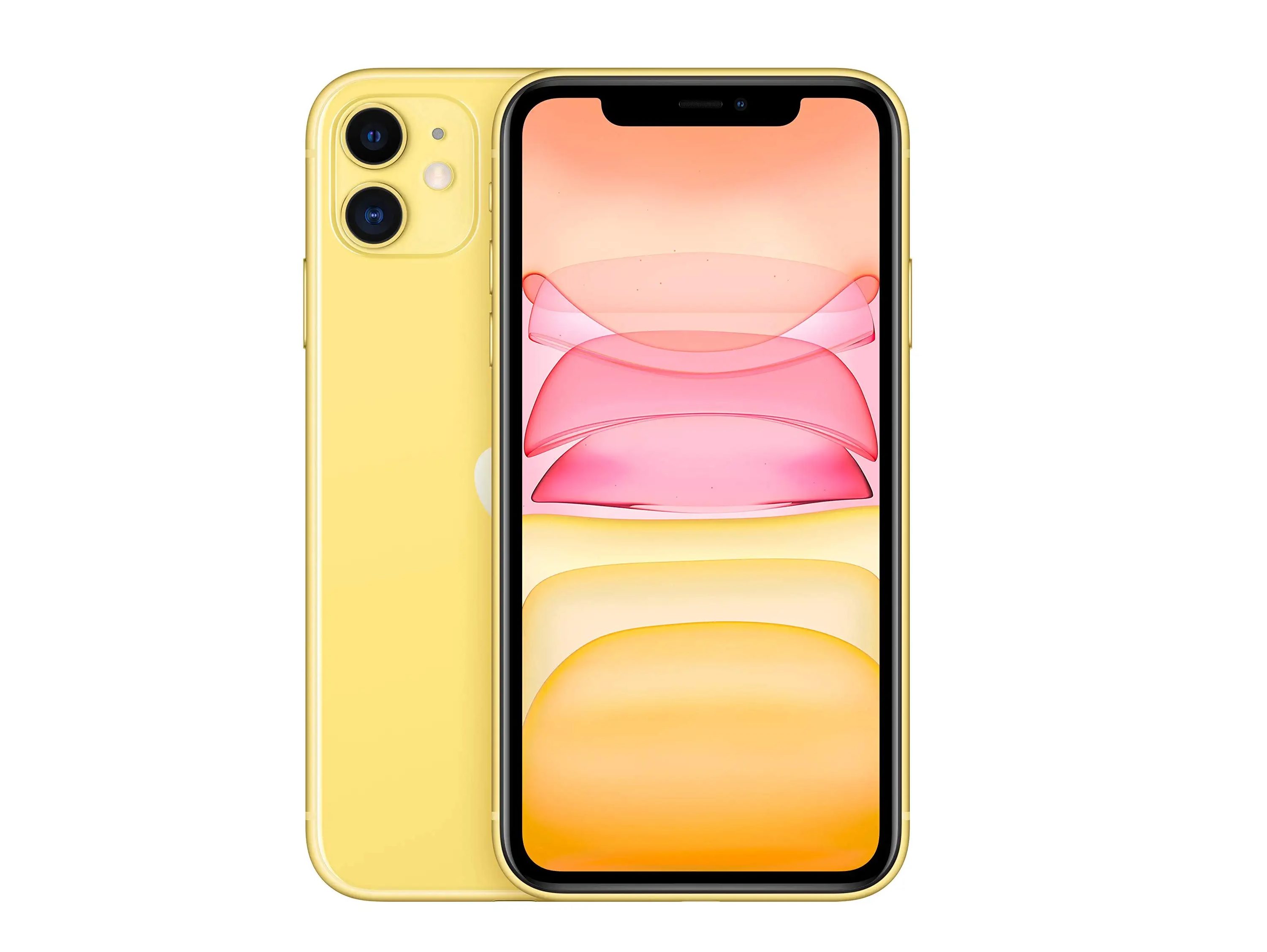 The iPhone 11, yellow edition.